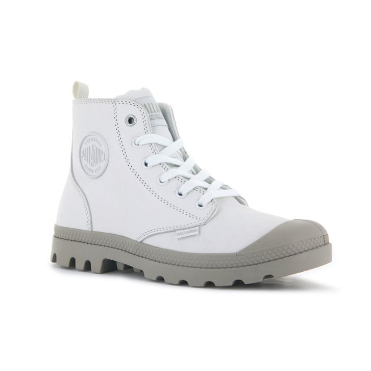 Dámské Boty Palladium Pampa Hi Zip SL Bílé | CZ ZJQ-72A